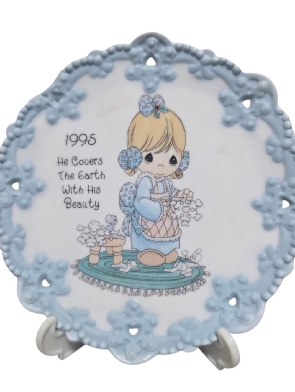 Precious Moments 1995 Mini Platr